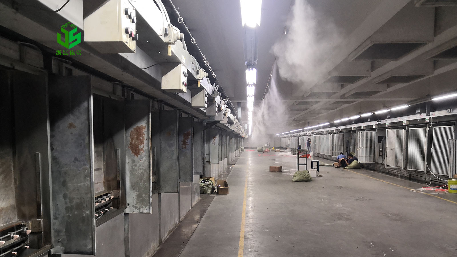深圳解决车间干燥静电选对工厂用加湿器很关键