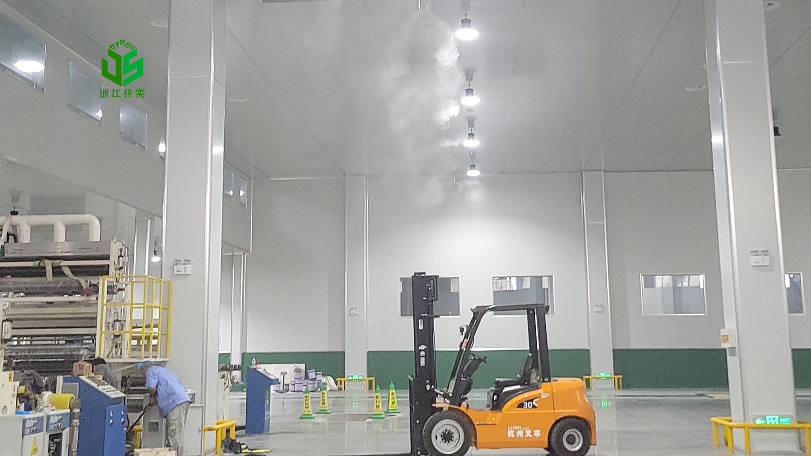 深圳厂房增湿除静电好用的高压微雾加湿器